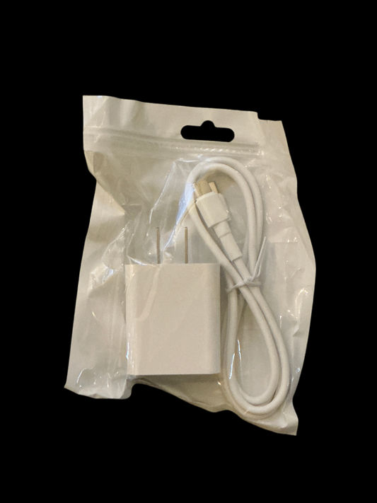 Type-C Cable and Wall Adapter Combo